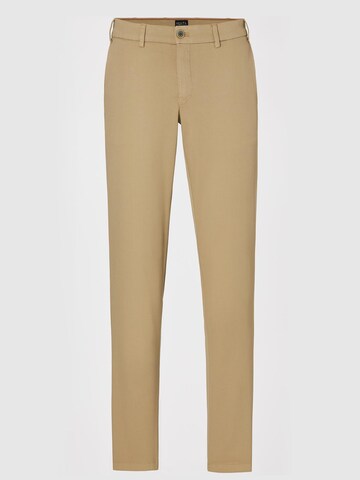 Hiltl Slim fit Chino Pants 'Tamo - Portofino Chino' in Beige: front