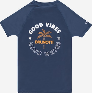 Brunotti Kids Functioneel shirt in Blauw