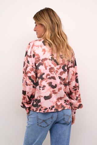 Cream Bluse 'Elena' i pink