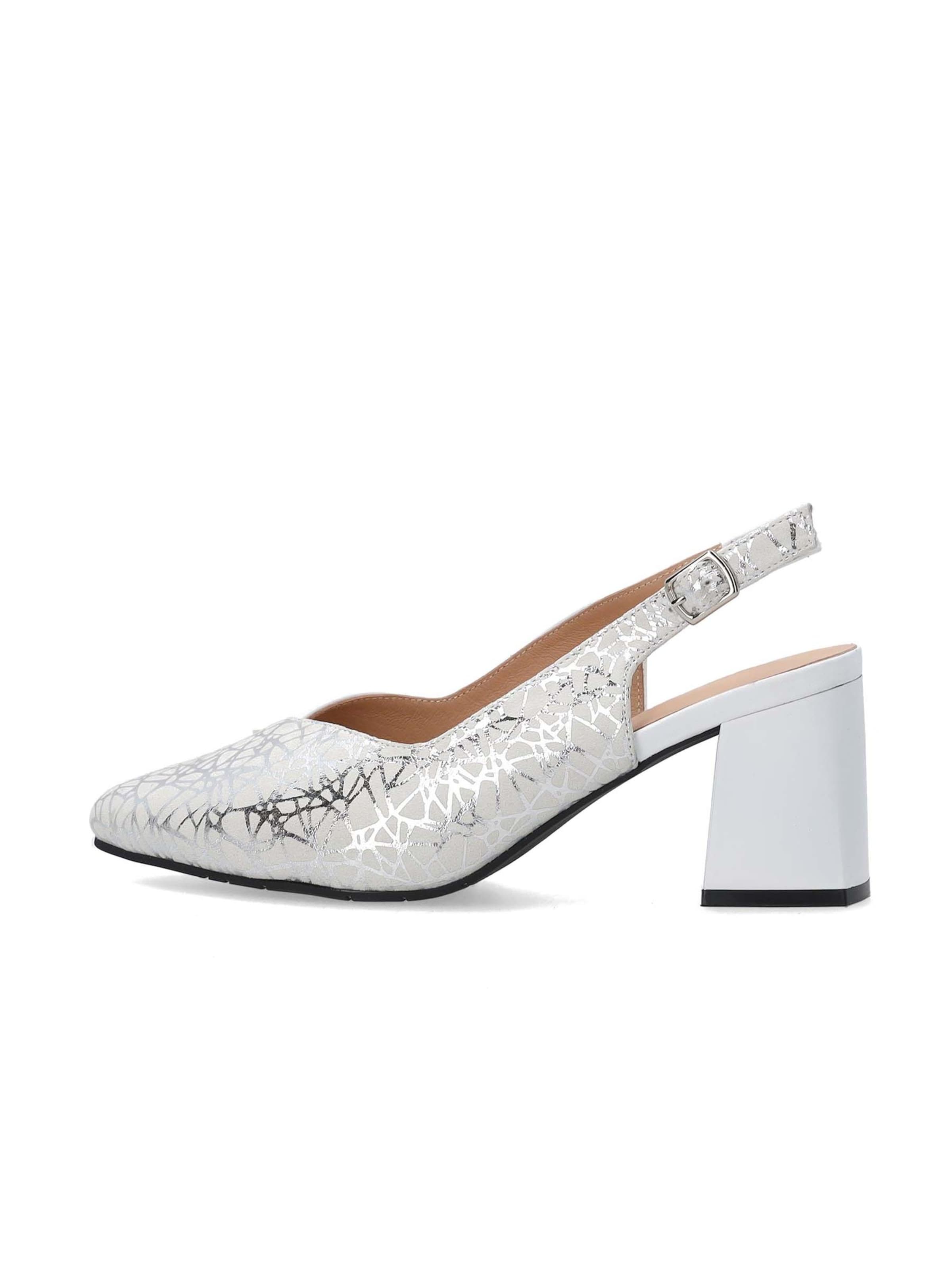 VENEZIA Slingpumps 'Venezia'‌‌ in Weiß: Vorderseite