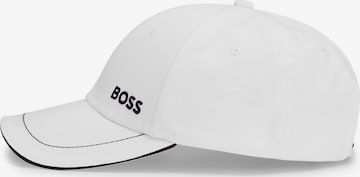 Cappello da baseball di BOSS in bianco