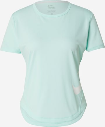 NIKE Funktionstopp 'Tempo Swoosh' i grön: framsida