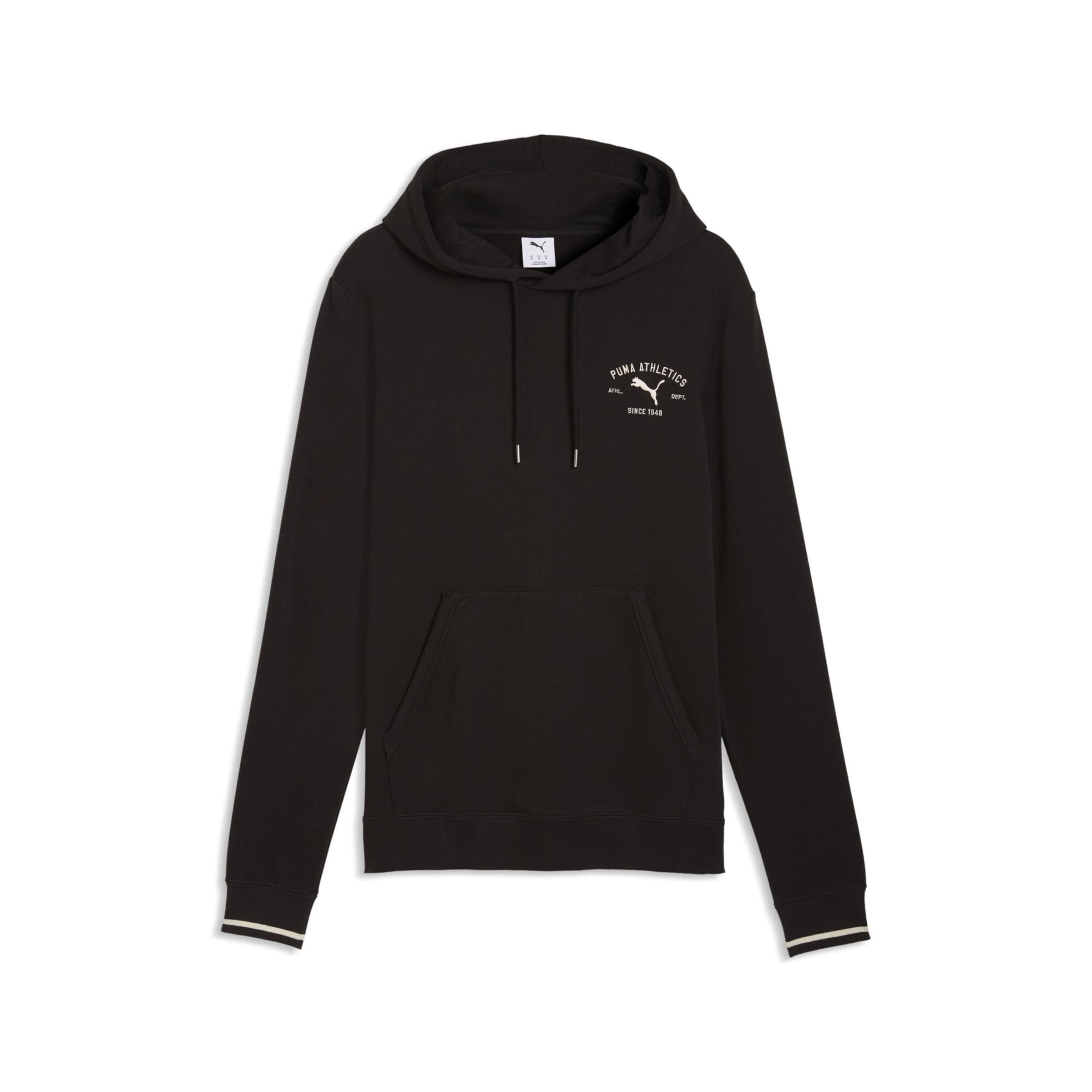 PUMA Sweatshirt in Zwart: voorkant