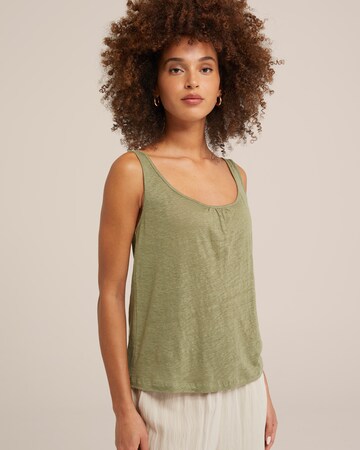 WE Fashion - Top en verde