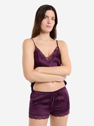 Pantaloncini da pigiama 'Milky' di ETAM in lilla