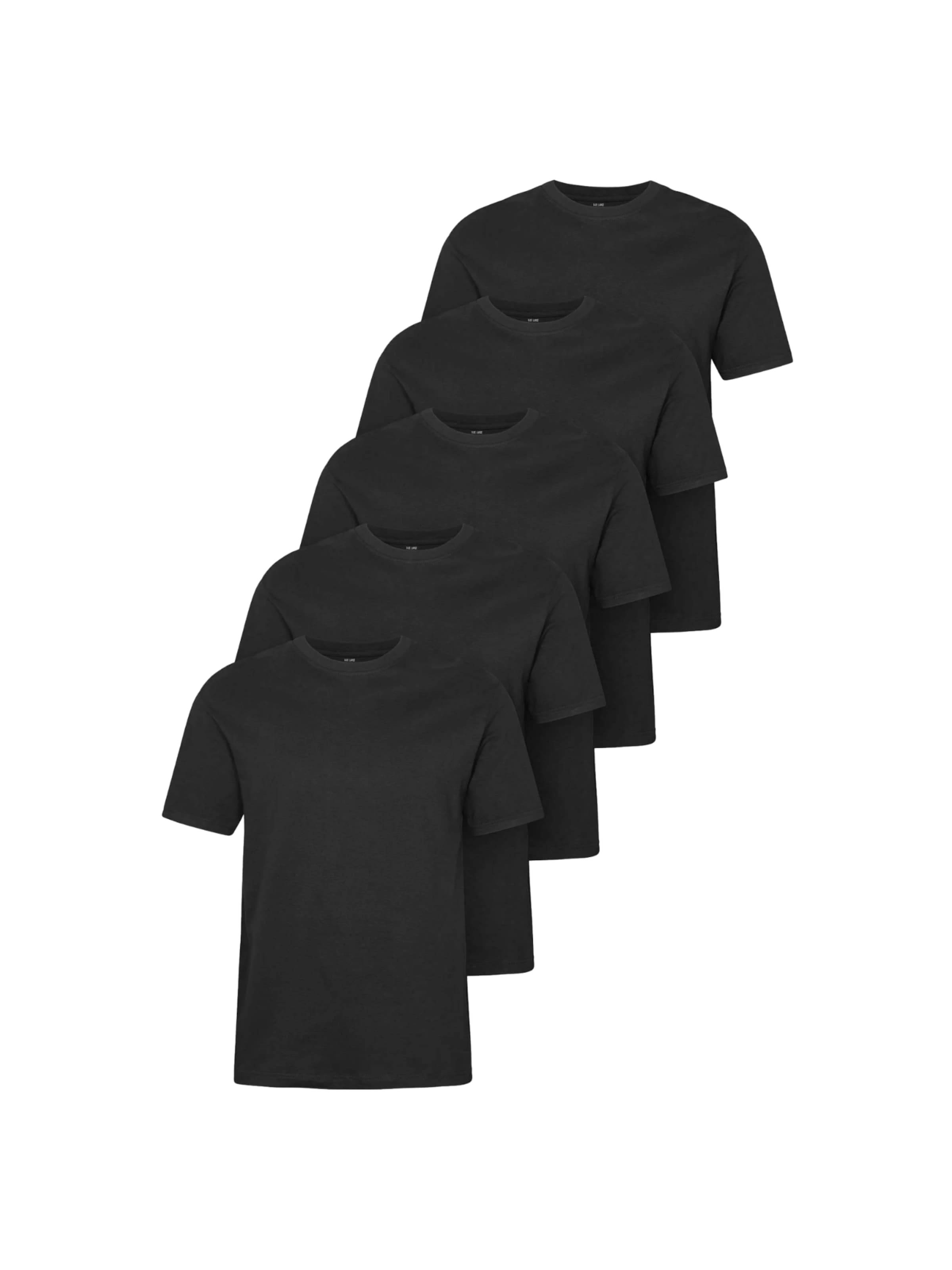 Denim Project Regular Fit Paita ' DPM 5 PACK ' värissä musta: etupuoli