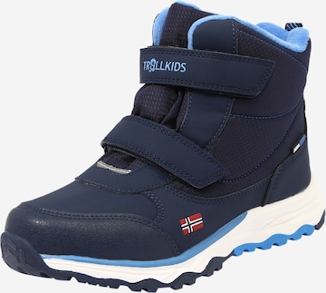 Boots 'Hafjell' TROLLKIDS en bleu : devant