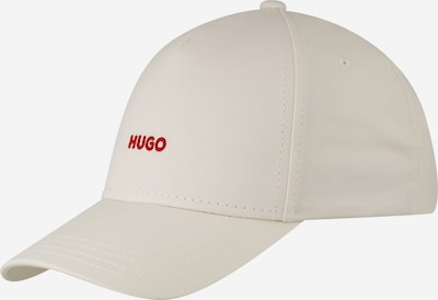 HUGO Red Casquette 'Cara' en gris clair / rouge, Vue avec produit