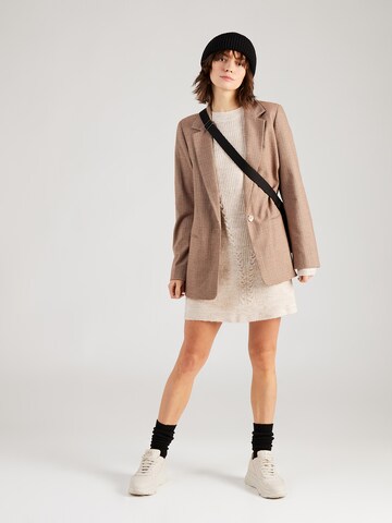 BONOBO Gebreide jurk in Beige