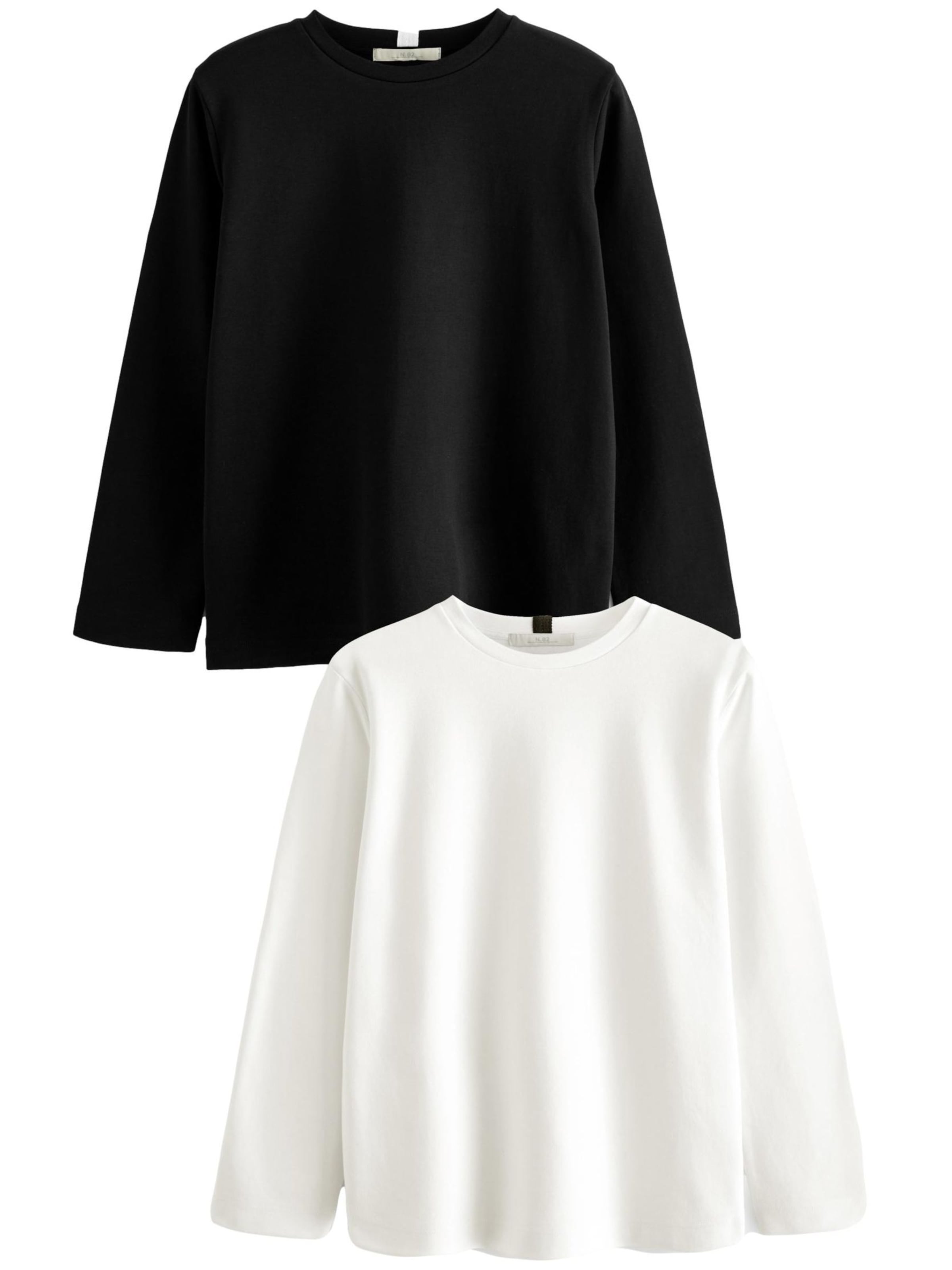 Next Tričko - Čierna: predná strana