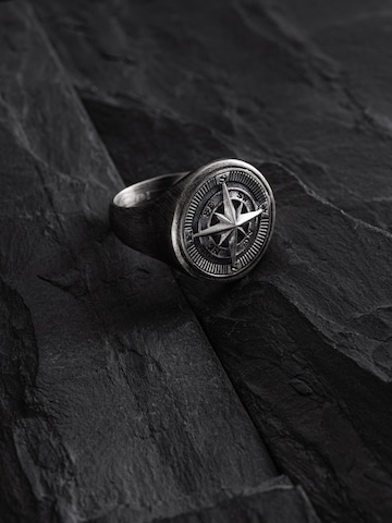 REYTEL - Anillo 'Compass Polar Star' en plata