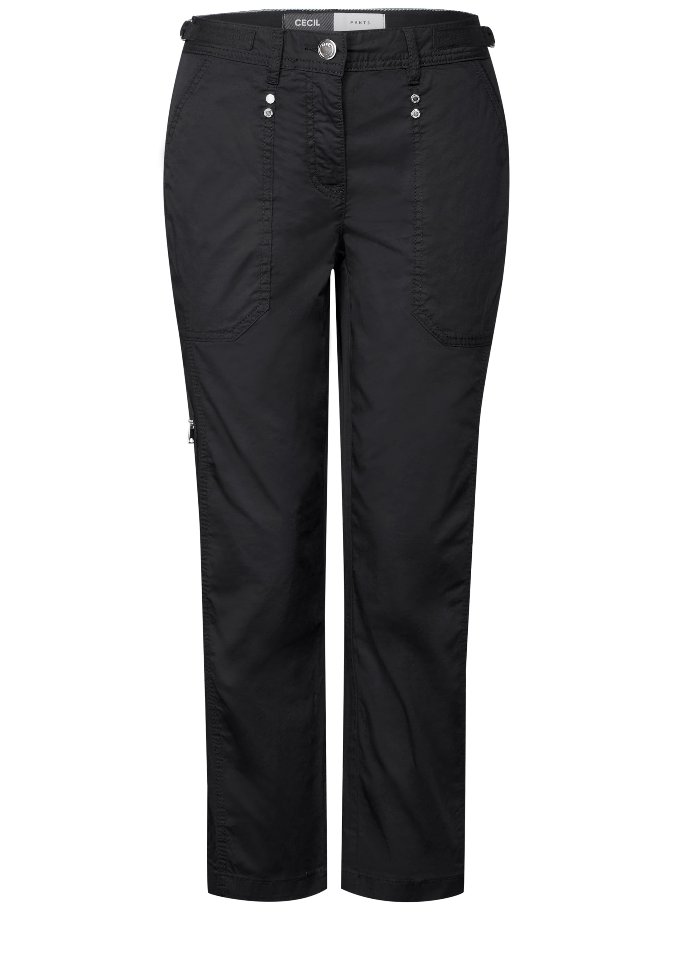 CECIL Regular Hose in Schwarz: Vorderseite