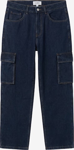 BALMOHKLoosefit Cargo traperice 'LUIS' - plava boja: prednji dio