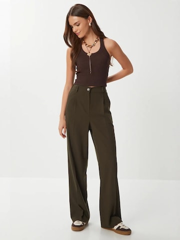 Loosefit Pantalon à pince Happiness İstanbul en vert