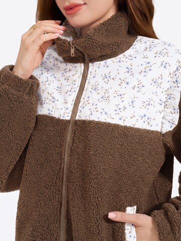 Imily Bela Fleece jas in Bruin