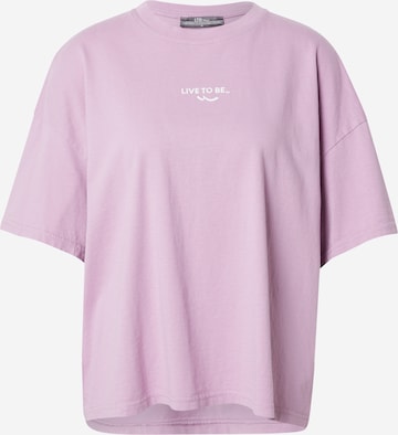 Tricou 'GOHEKO' de la LTB pe mov: față