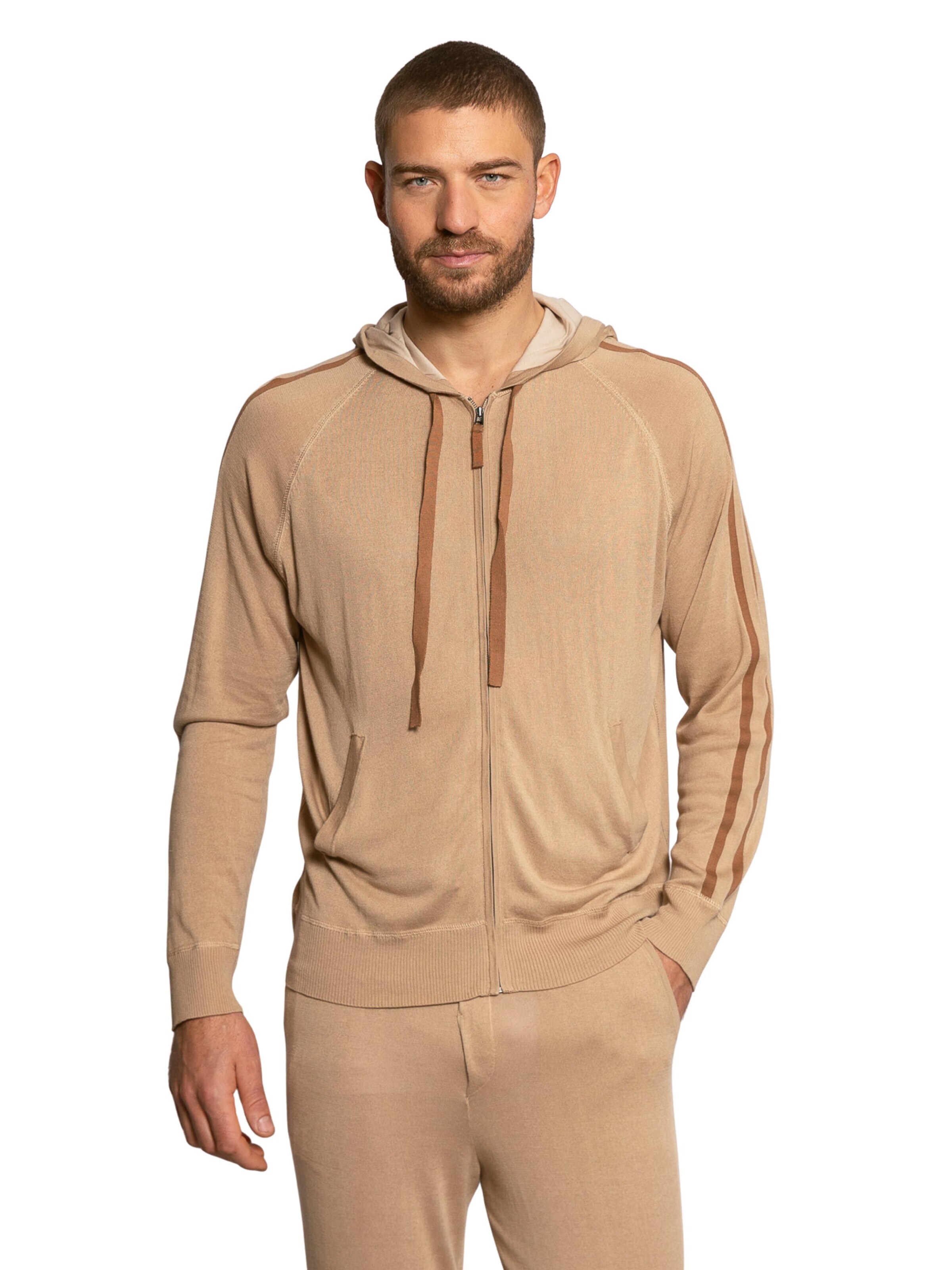 Sweat-shirt 'Bamboo' LDB en beige