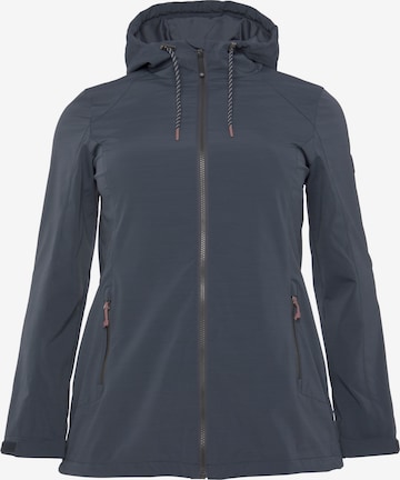 POLARINO Outdoorjacke in Blau: predná strana