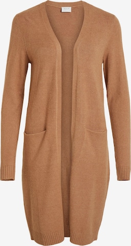 Manteau en tricot 'Ril' VILA en marron : devant