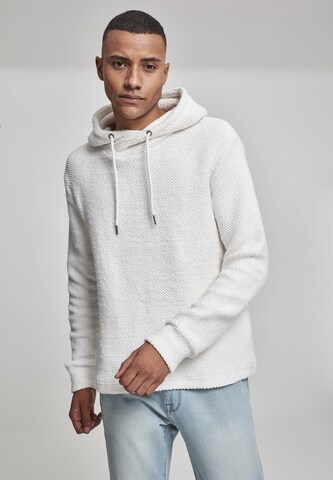 Urban Classics Sweatshirt in White: front