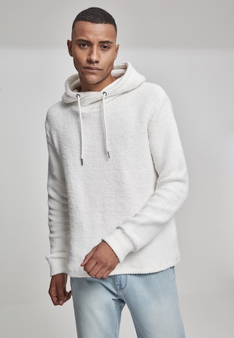 Urban Classics Sweatshirt in Wit: voorkant