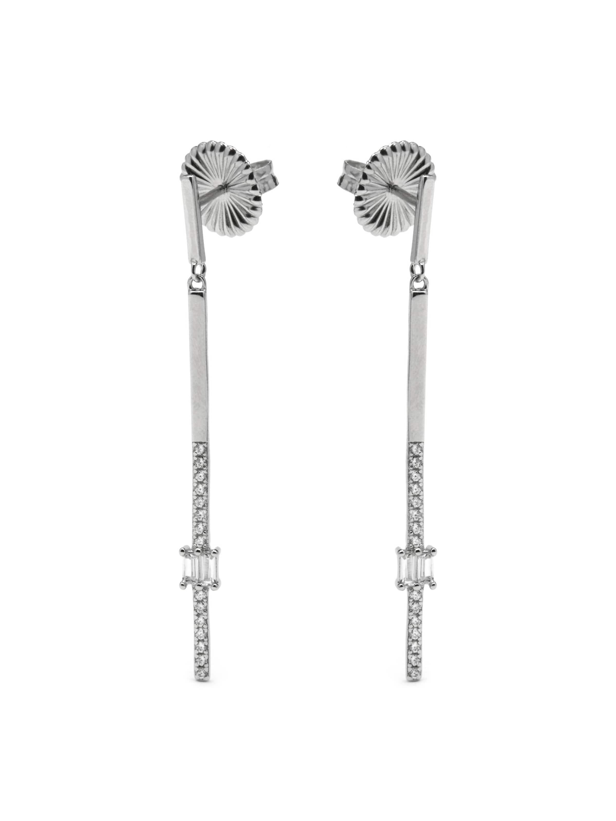 Orecchini 'Yacko' Luxenter di colore grigio argento, Visualizzazione prodotti