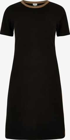 Apricot Gebreide jurk in Zwart: voorkant