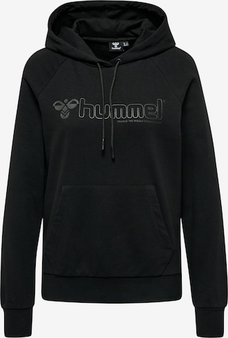 Hummel Спортивный свитшот 'Noni 2.0' в Черный: спереди