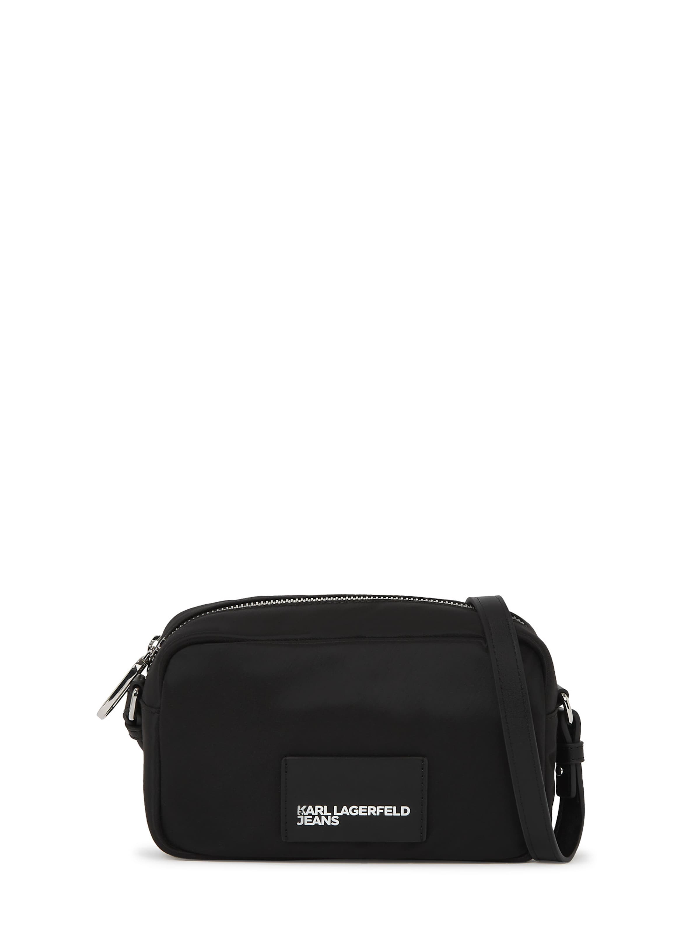 KARL LAGERFELD JEANS Taška cez rameno - Čierna: predná strana