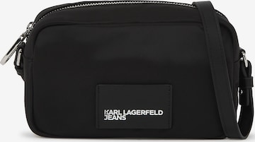 KARL LAGERFELD JEANSTorba preko ramena - crna boja: prednji dio