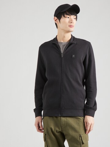 Veste de survêtement GARCIA en noir : devant