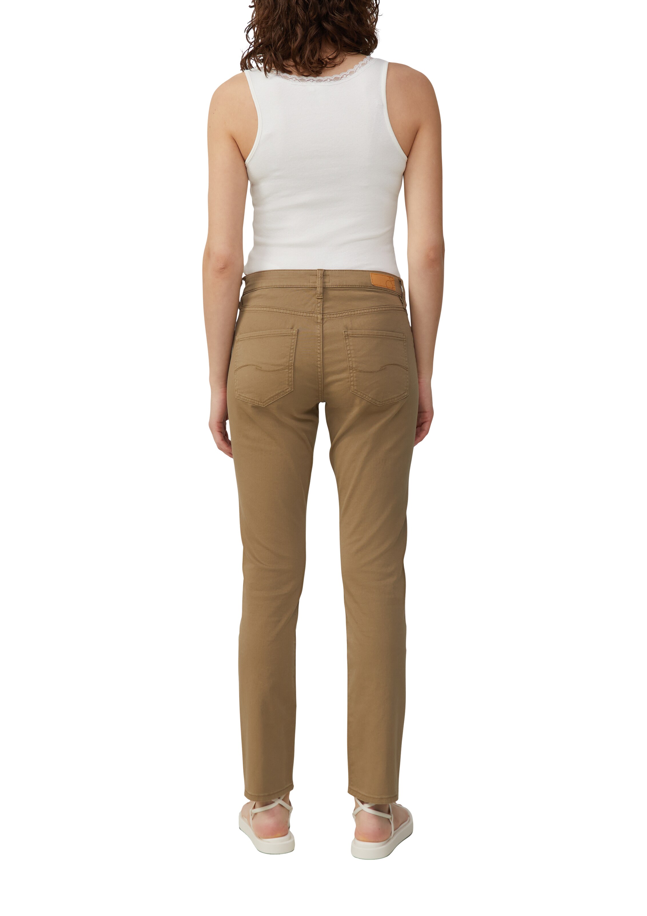 QS Slim fit Jeans 'Catie' in Green