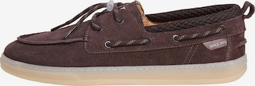Mocassino 'Ball Board' di Pepe Jeans in marrone: frontale