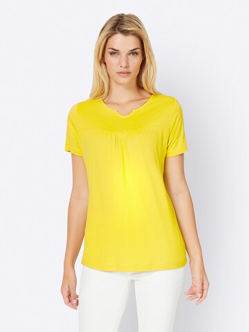 heine - Camiseta en amarillo: frente