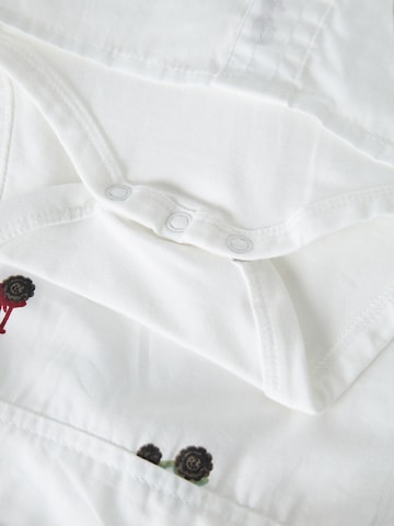 Tutina / body per bambino di NAME IT in bianco