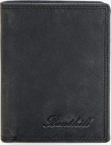 Benthill Portemonnaie in Schwarz: Vorderseite