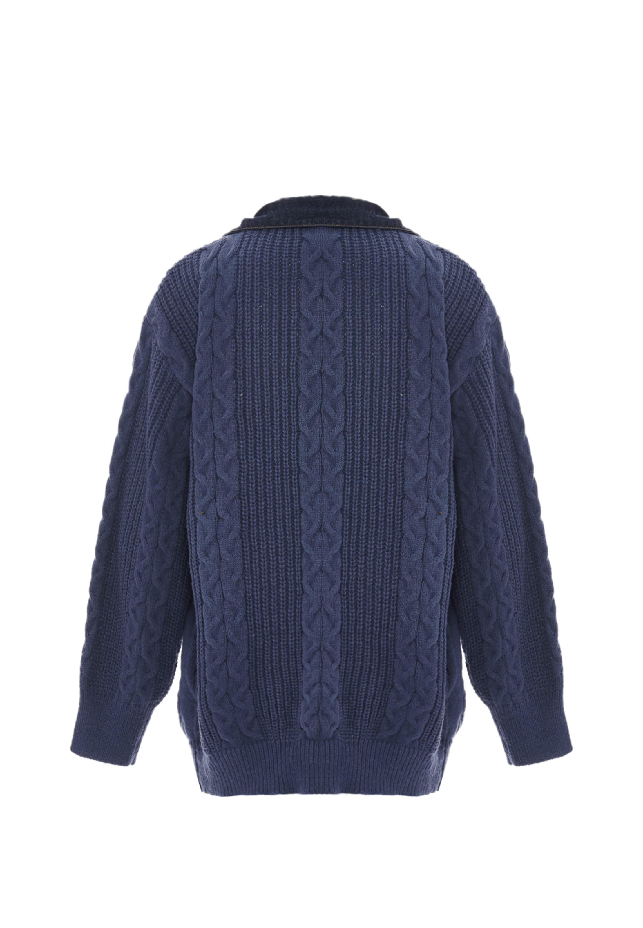 SANIKA Kardigán - Modrá