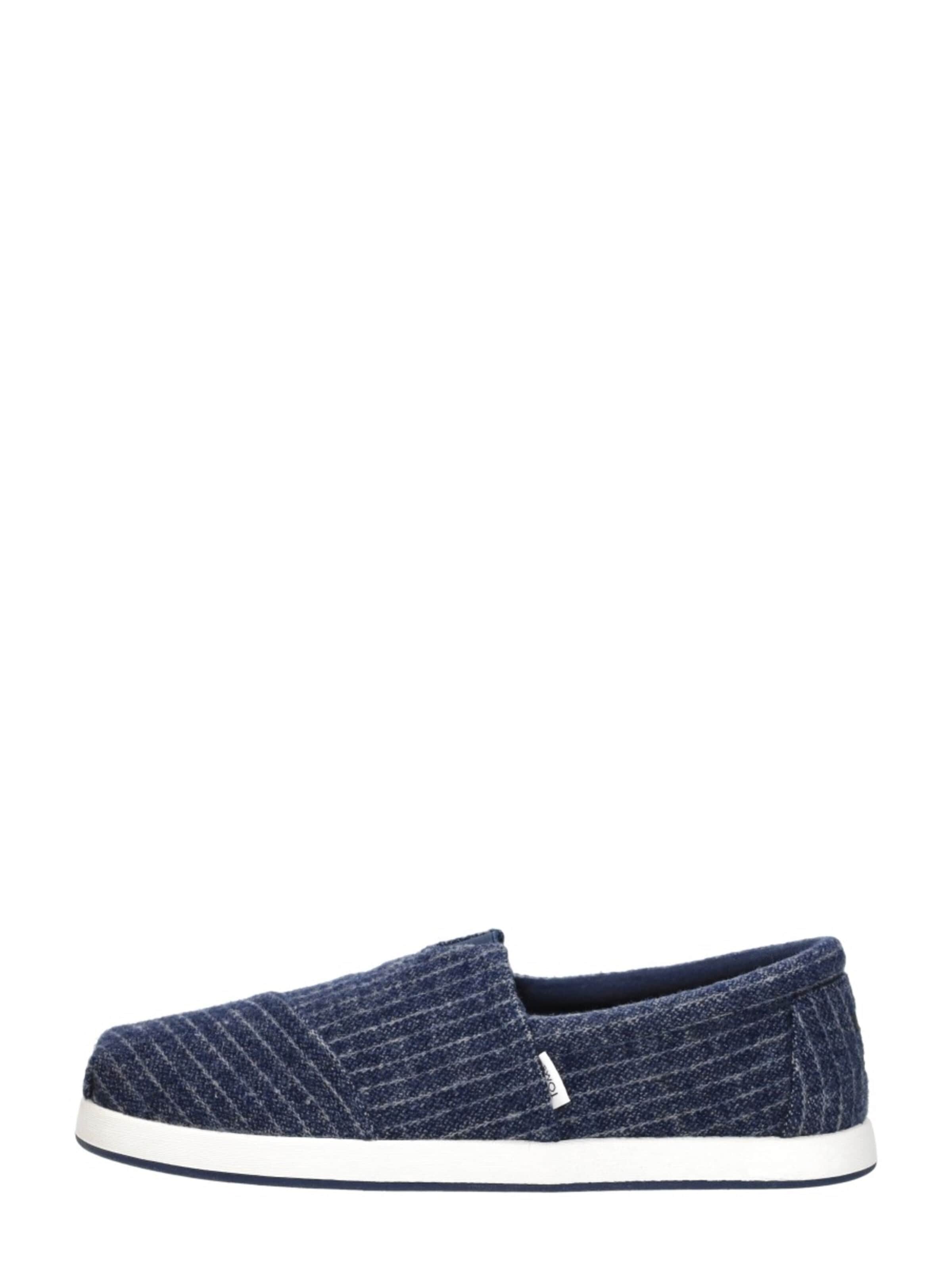 TOMS Huisschoen 'ALP FWD' in Blauw: voorkant