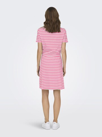 ONLY - Vestido 'MAY' em rosa