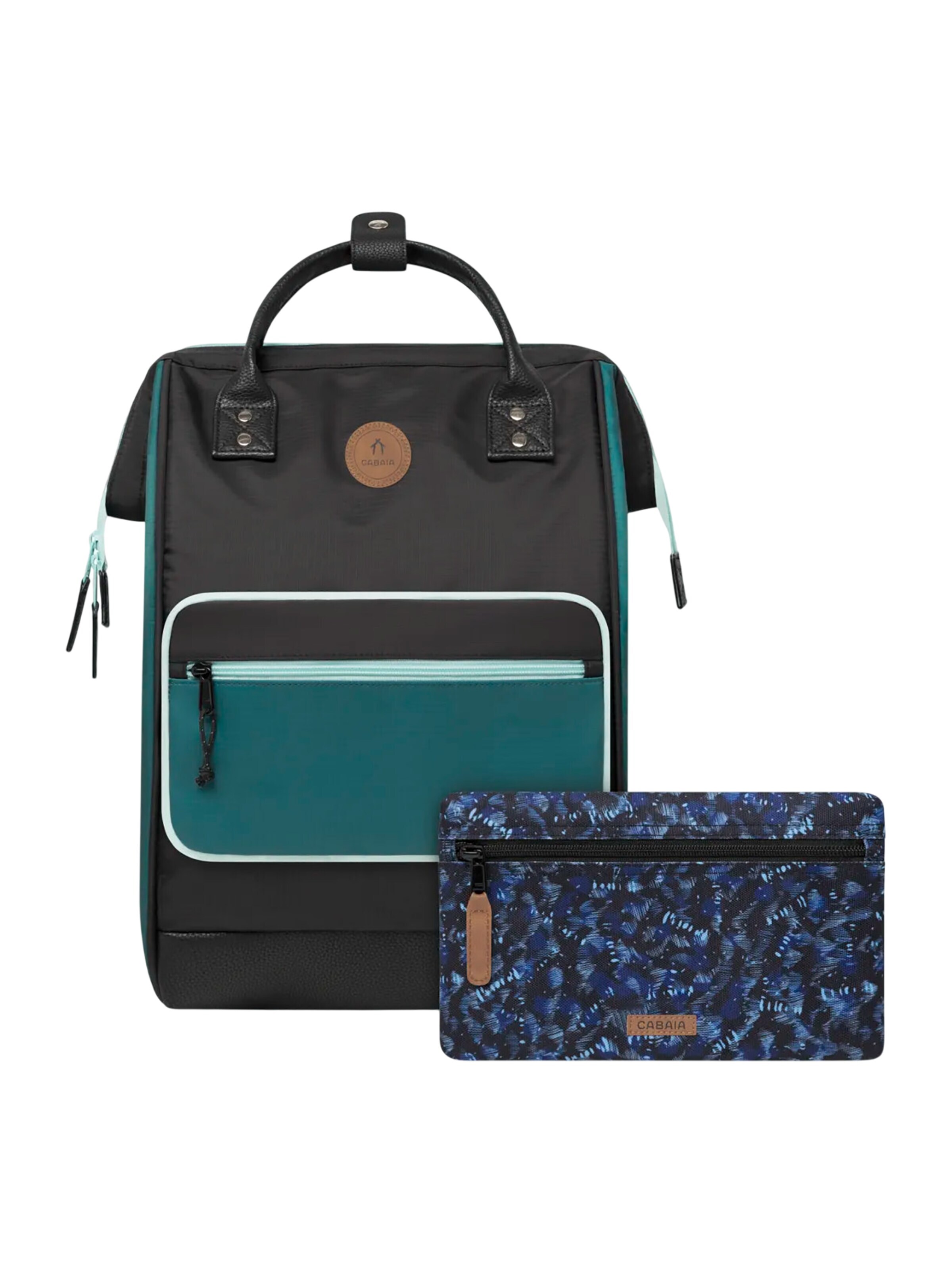 Cabaia Backpack 'Salt Lake City L' in Black: front