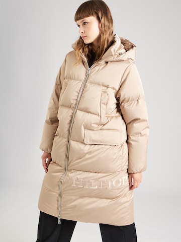 TOMMY HILFIGER Vinterkappa i beige