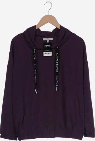 COMMA Sweatshirt & Zip-Up Hoodie in L in Purple: front