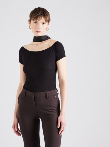 WEEKDAY Shirt 'Brita' in Black: front