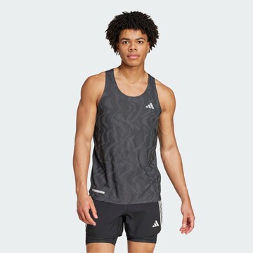 ADIDAS PERFORMANCE Functioneel shirt 'Ultimate Engineered' in Grijs: voorkant