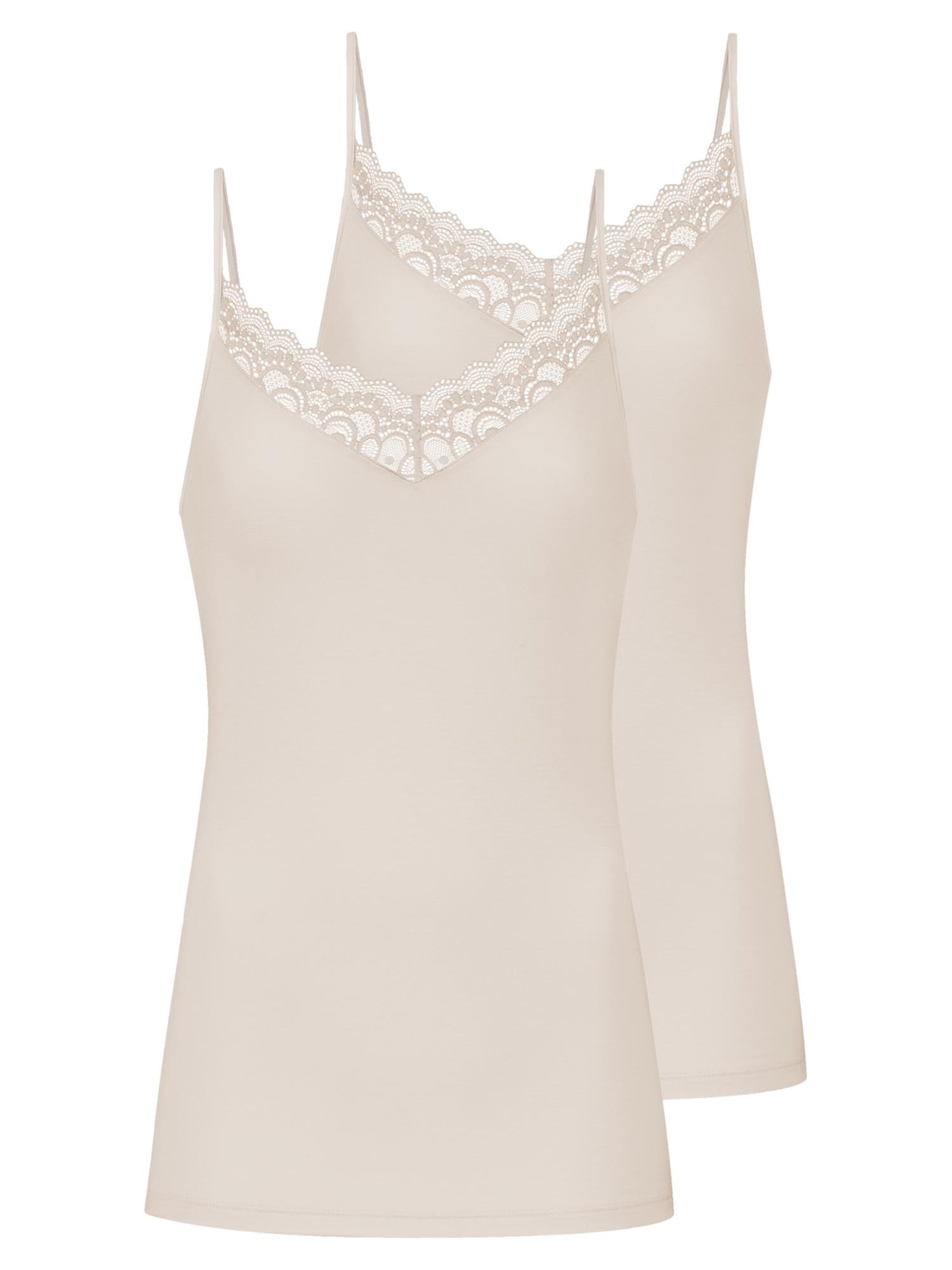 Mey Undershirt 'Amour' in Beige: front