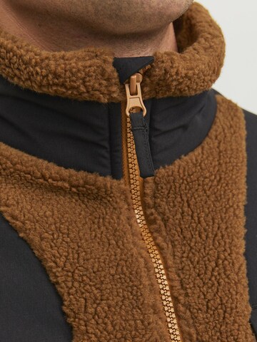 R.D.D. ROYAL DENIM DIVISION Fleece jacket in Brown