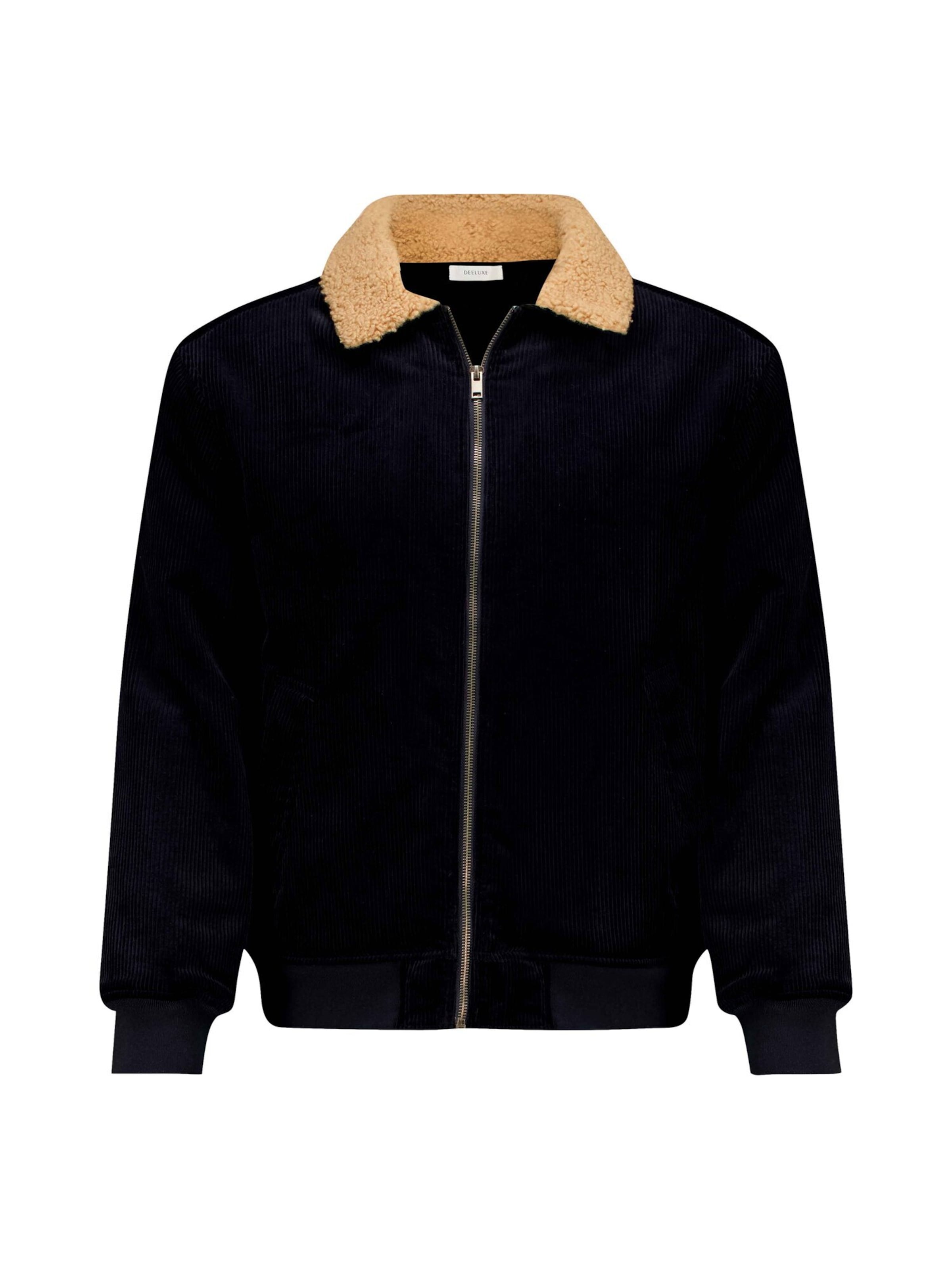 Veste mi-saison 'Crewel' Deeluxe en bleu : devant