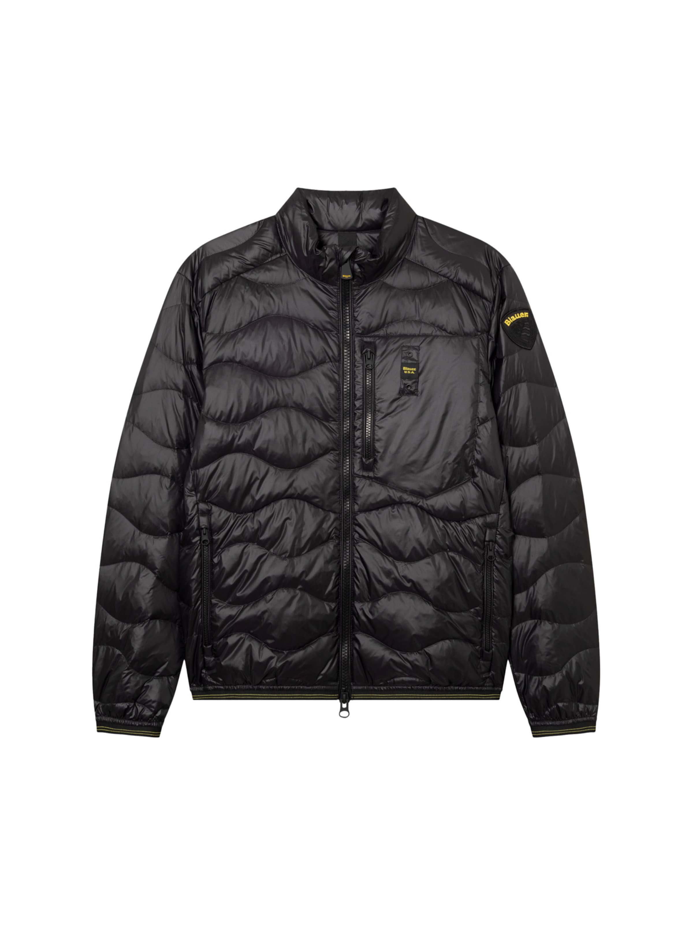 Blauer - Casaco de inverno ' Daniel ' em preto: frente