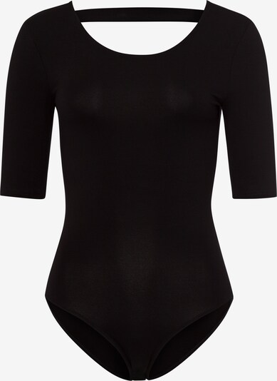 Les Lunes Shirtbody 'Charlotte' in schwarz, Produktansicht