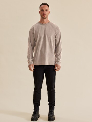 T-Shirt 'Chris' DAN FOX APPAREL en beige